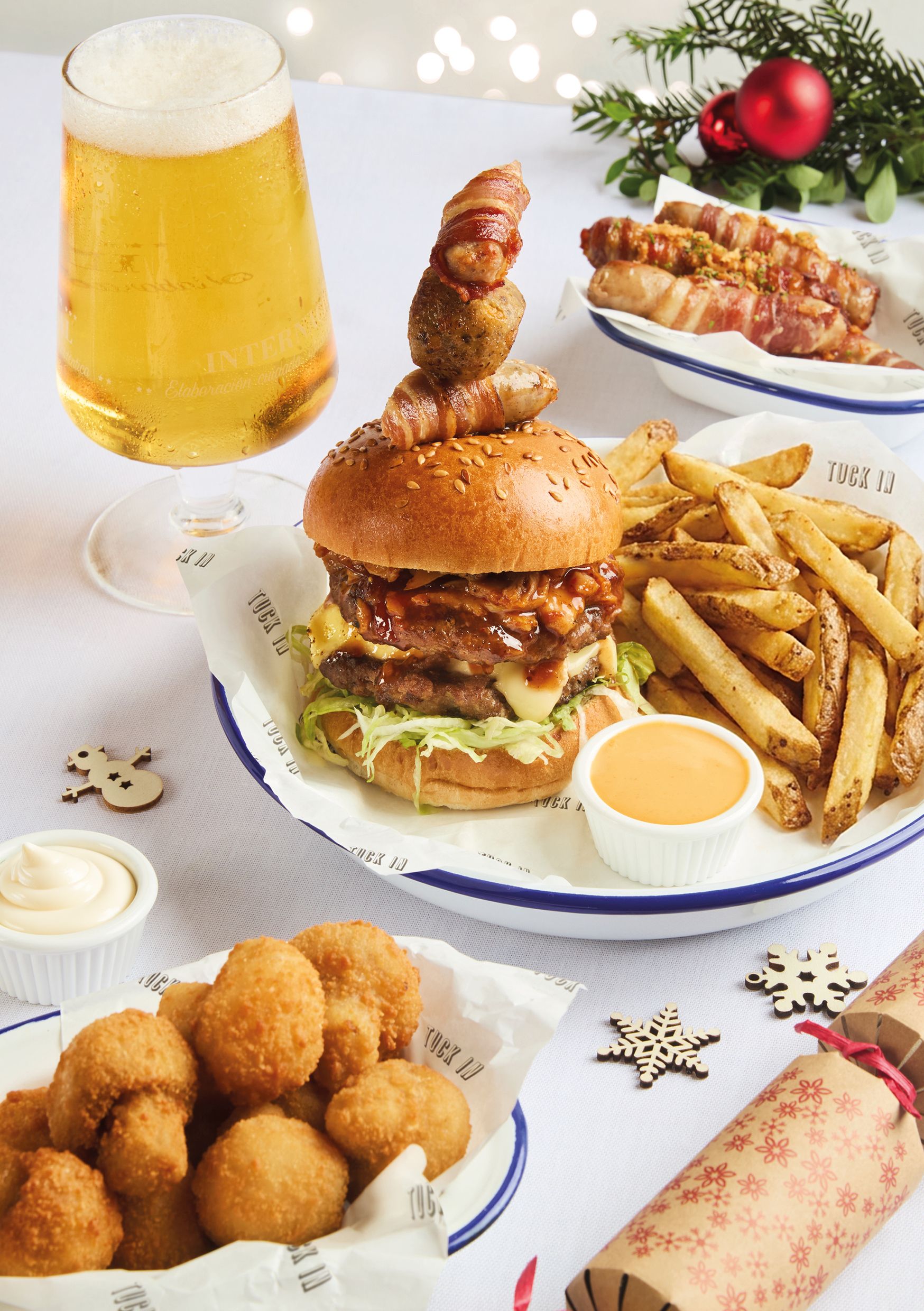 Festive Lunch & Dinner at The Pure Drop in Ferndown